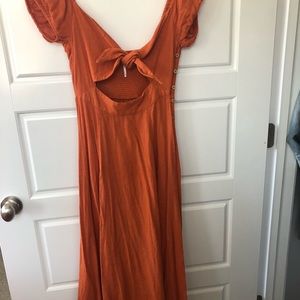 Free People Getaway Midi Dress